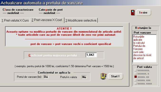 funcție preț opțiune)
